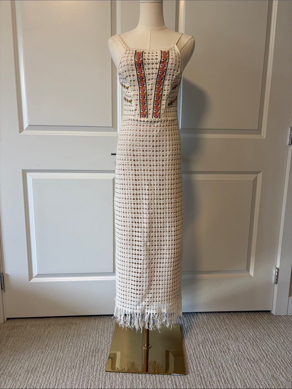 Agua Bendita crochet dress